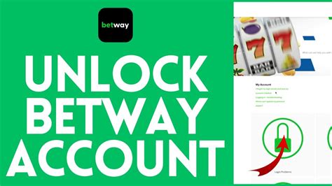 how to unlock betway account